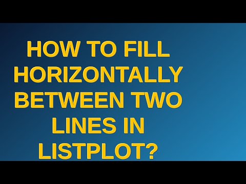 Mathematica: How to fill horizontally between two lines in ListPlot?