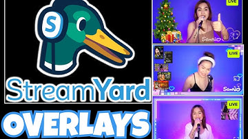 Simple and Easy Overlays in Streamyard #howto #tutorials