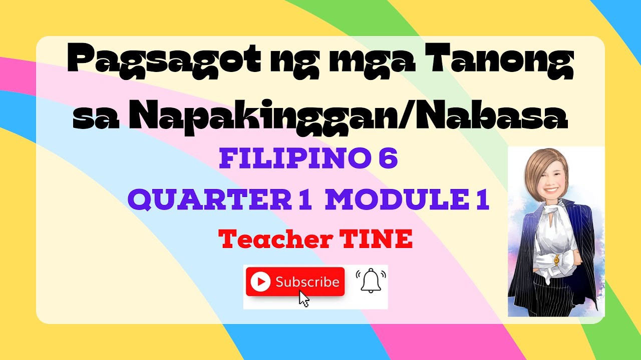 powerpoint presentation filipino 6 quarter 1