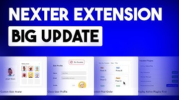 Using WordPress Will Never Be Same - Nexter Extension Update v4.2
