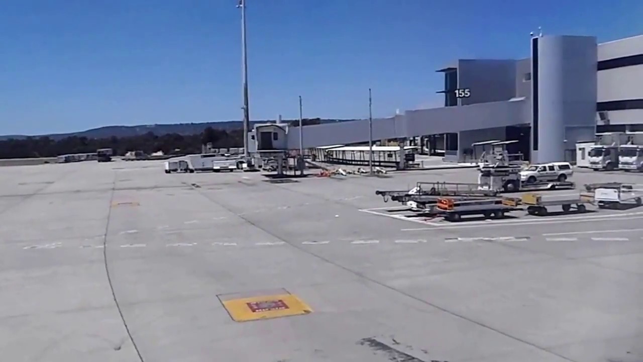 LANDING And TAXIING At Perth Perth To Bali Jetstar JQ117 A320 YouTube