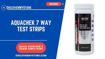 AquaChek 7 Way Test Strips