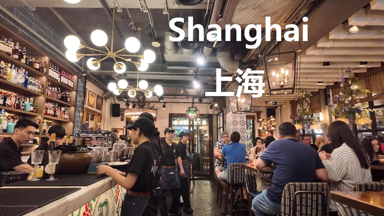 Shanghai, चीन | Huaihai Road | शॉपिंग क्षेत्र की सैर 4K