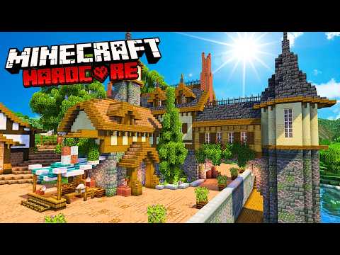 I Built a TAVERN that gives me UNLIMITED Redstone in Minecraft Hardcore