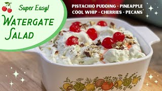 CLASSIC Watergate Salad Recipe (made with pistachio pudding mix). Super quick and easy! @OldTimeKnowledge