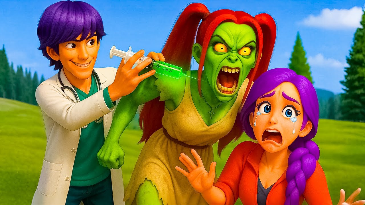 Руми спасает зомби Миру от злого замысла доктора мистера Саджи. K-pop Охотники на демонов