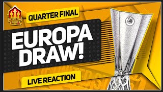 UEFA Europa League 2022\/23 LIVE Draw Reaction with Mark Goldbridge