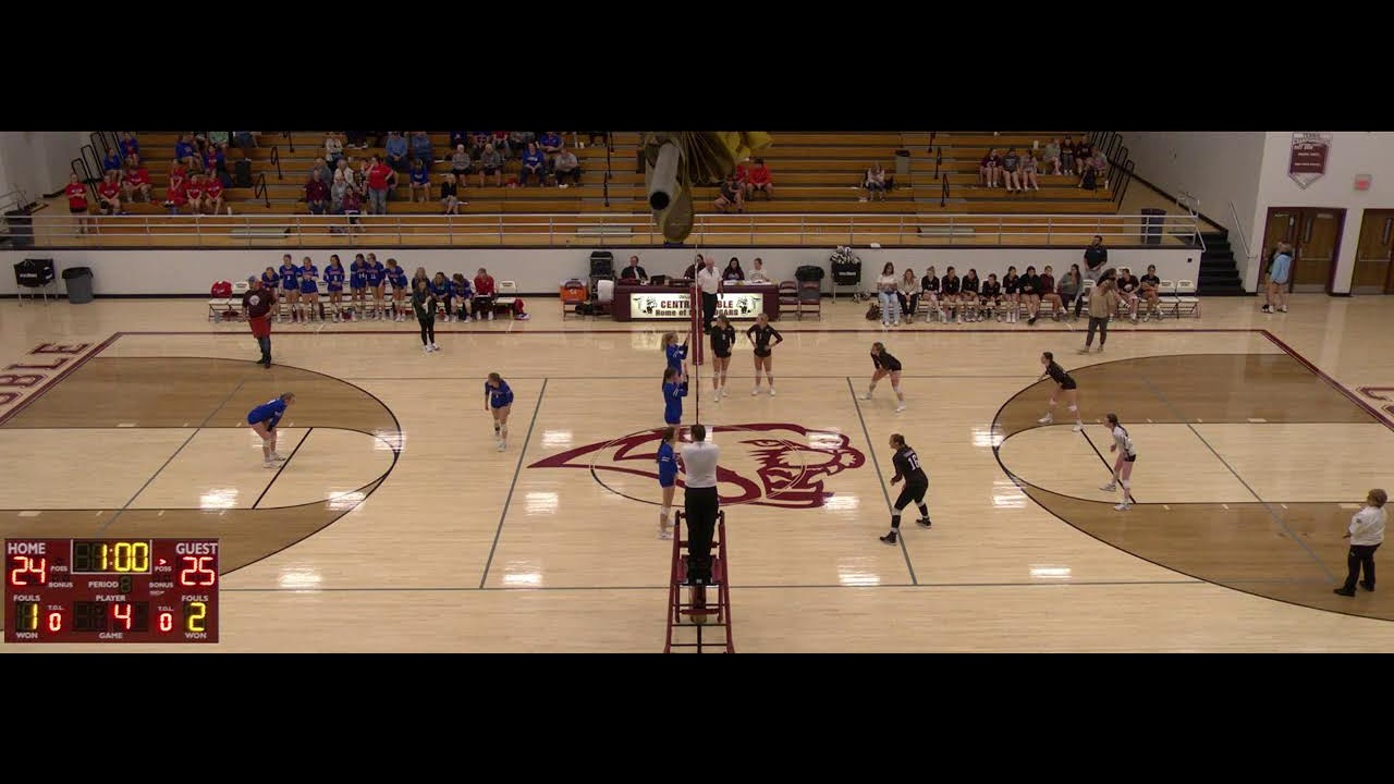 Central Noble High vs West Noble High School Girls' Varsity Volleyball ...