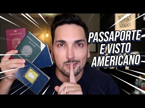 Vídeo: Qual é A Aparência De Um Visto Em Um Passaporte