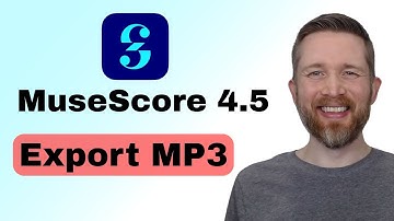 MuseScore Studio 4.5 How to EXPORT as an MP3 AUDIO FILE, Export Audio