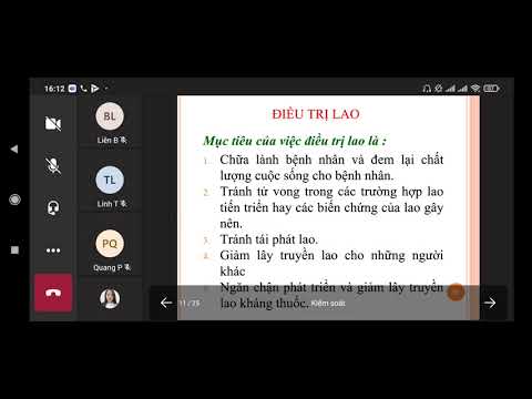 Điều trị lao 14/1/22