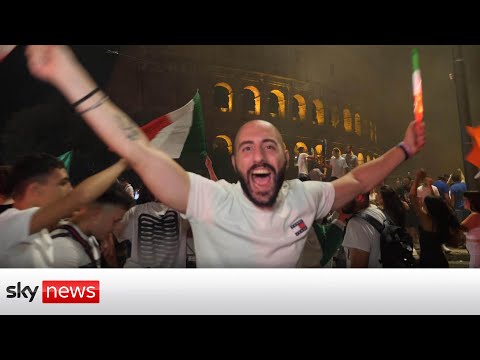 Euro 2020: Italy fans ecstatic after final win