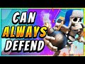 UNBREAKABLE DEFENSE! BEST PLAYERS in CLASH ROYALE LOVE THIS DECK!