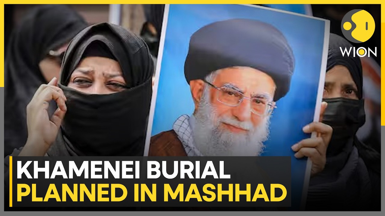 Khamenei Last Rites: Ayatollah Khamenei Funeral Planned Amid Expert Building Strike | WION