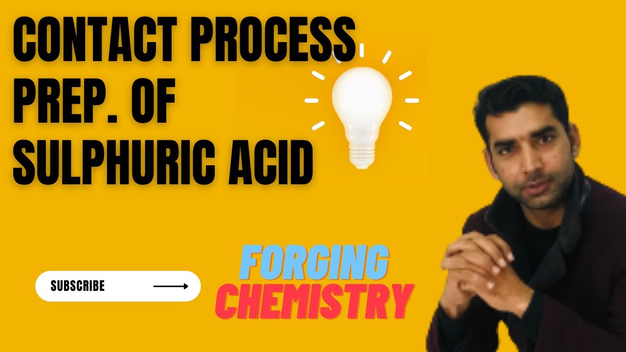 preparation of sulphuric acid// chemistry//second year