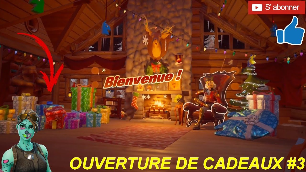 OUVERTURE DE CADEAUX #3 Fortnite Battle Royal Chapitre 2 - YouTube