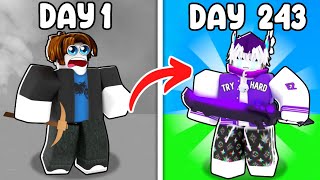 How I played Roblox Bedwars DAY 1 vs NOW.. (8 Months)