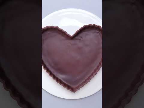 Beautiful heart chocolate hacks #shorts