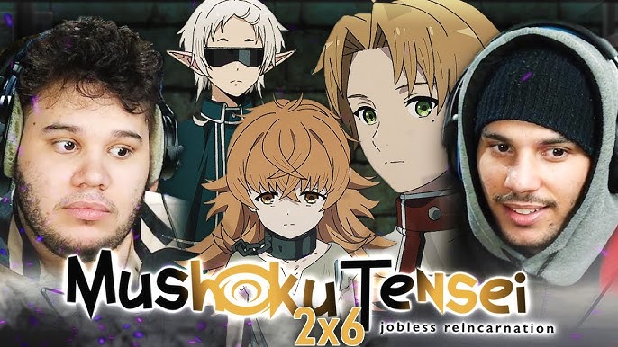 REENCONTRO RUDEUS e SLYPHIE!! REACT 2ª TEMPORADA MUSHOKU TENSEI EP.5 