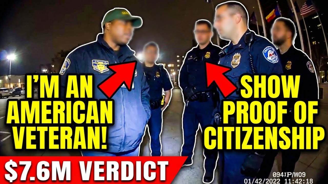 Federal Agents Arrest Black Veteran, Demand Proof of Citizenship - She Fight Back, Jury Awards $7.6M
