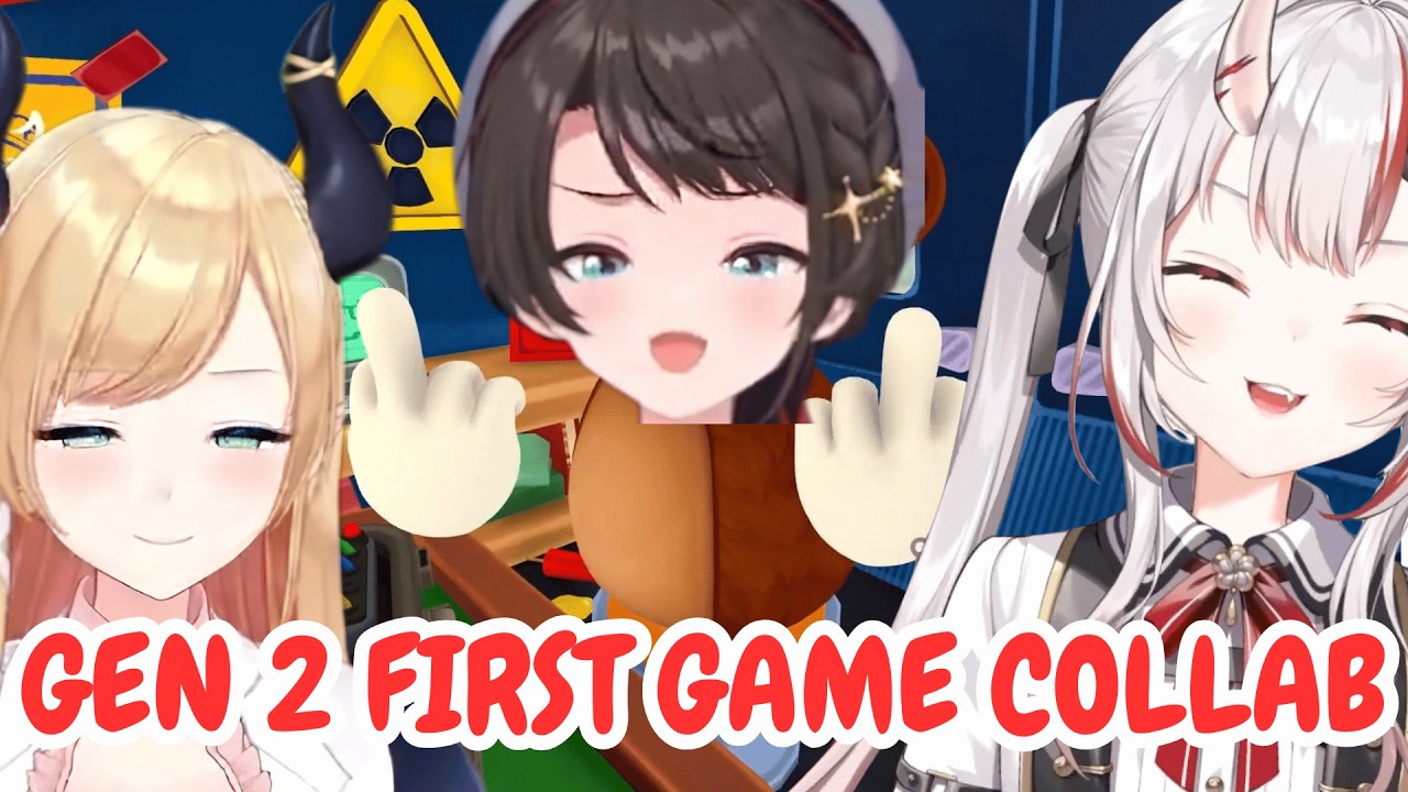 GEN 2 BOMBANANA - Subaru Flipped Ayame Off and Choco Was in Her Own World...