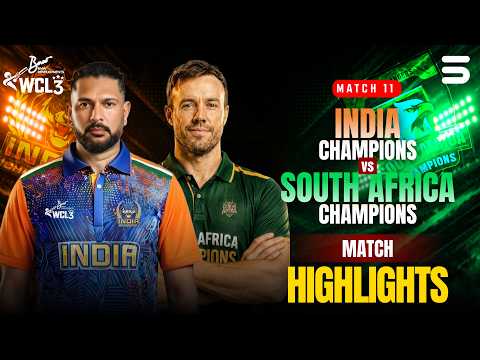 Match Highlights | India Champions vs South Africa Champions | Match 11 | WCL 2026 | M9O1H
