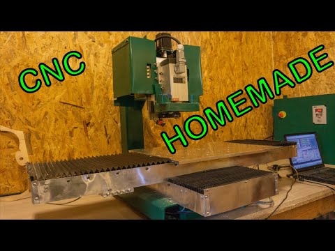 Homemade DIY 3-axis CNC Mill for wood working - YouTube