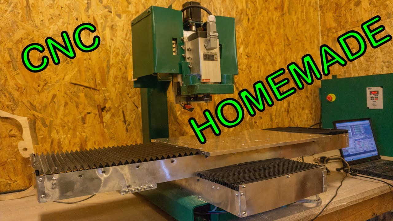 Homemade DIY 3-axis CNC Mill for wood working - YouTube