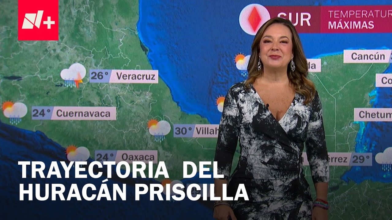 ¿Huracán Priscilla de categoría 1 impactará México? - Las Noticias