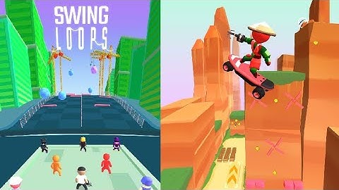 Swing Loops - Grapple Hook Race - Android Gameplay