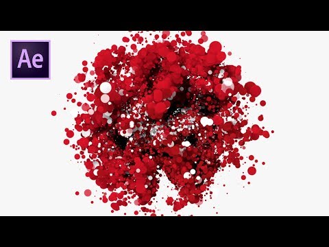 Particular logo reveal in after effects (Trapcode particular) | After effects tutorial.