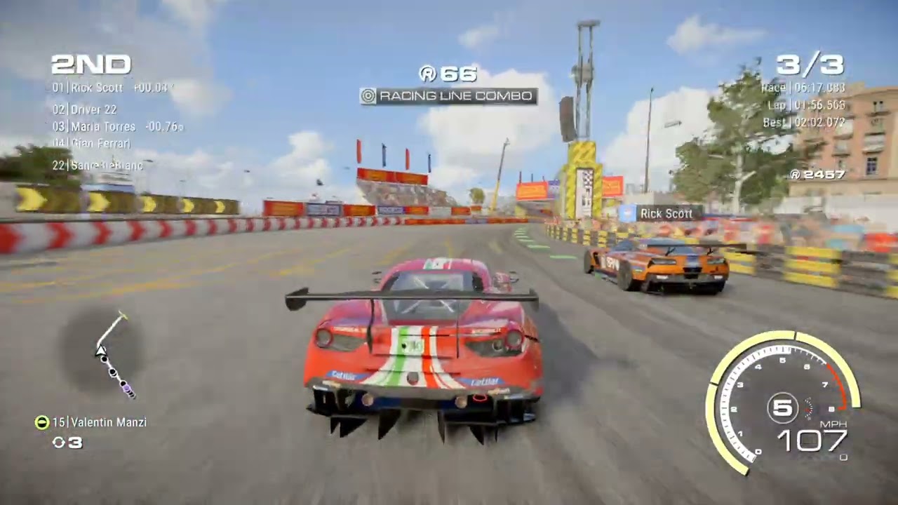 PS4 GRID Legends – Ferrari 488 GTE 3 Lap Race at Barcelona! 🏁🔥