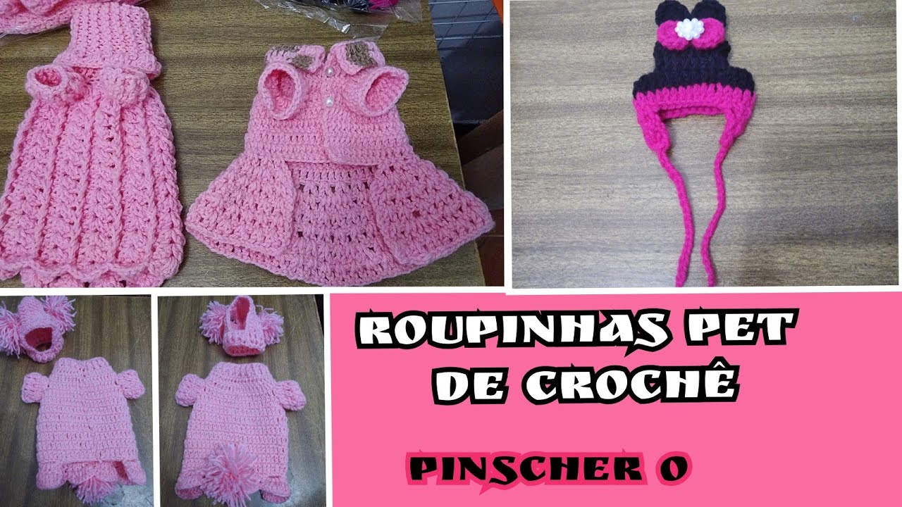 Roupinhas pet de crochê🦮 Pinscher 0