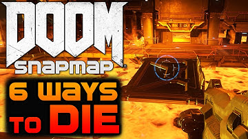 DOOM SnapMap - 6 Ways to Die - DOOM Gameplay & Map Creation (DOOM 2016)