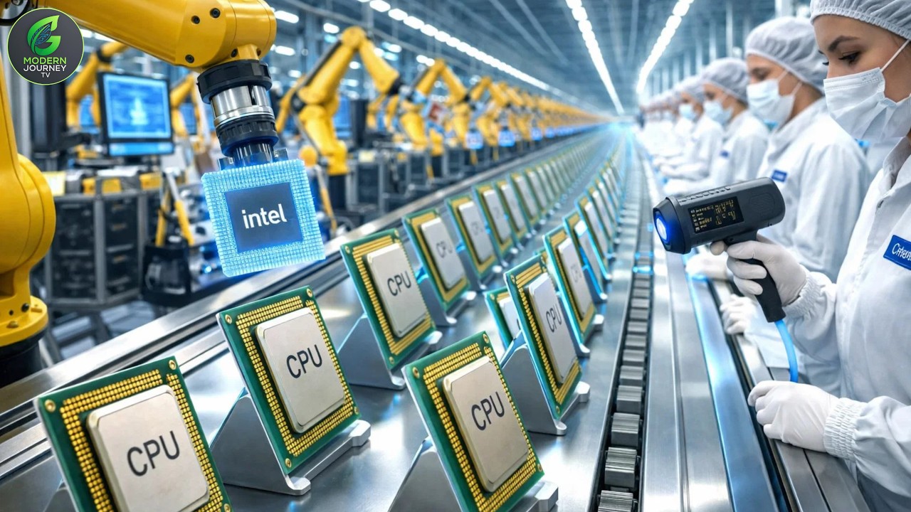 How CPUs Are Made – Inside High-Tech Factories Producing Billions of ...