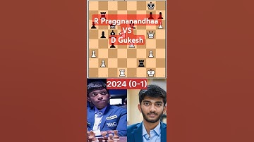 R Praggnanandhaa vs D Gukesh, 2024 (D30) Queen
