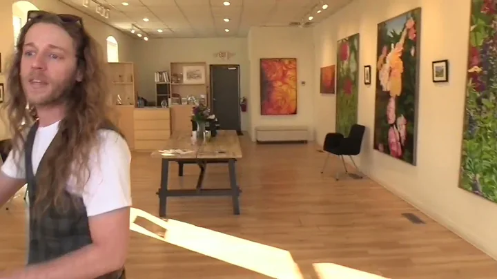 Social Media Post of Chris Taulbee's Art Show at T...
