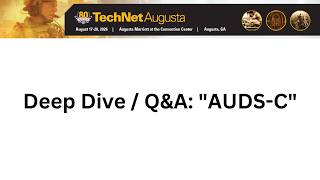 Deep Dive / Q&A: Army Unified Directory Service - Classified (AUDS-C)
