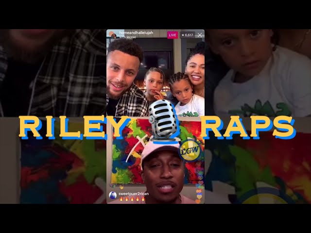 Riley Curry Raps Lecrae's Song 'Coming In Hot' In New Video With Dad Steph  – Hollywood Life