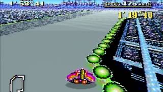 【SFC版F-ZERO】MUTE CITY 1 in 1'5834【プレイ動画】