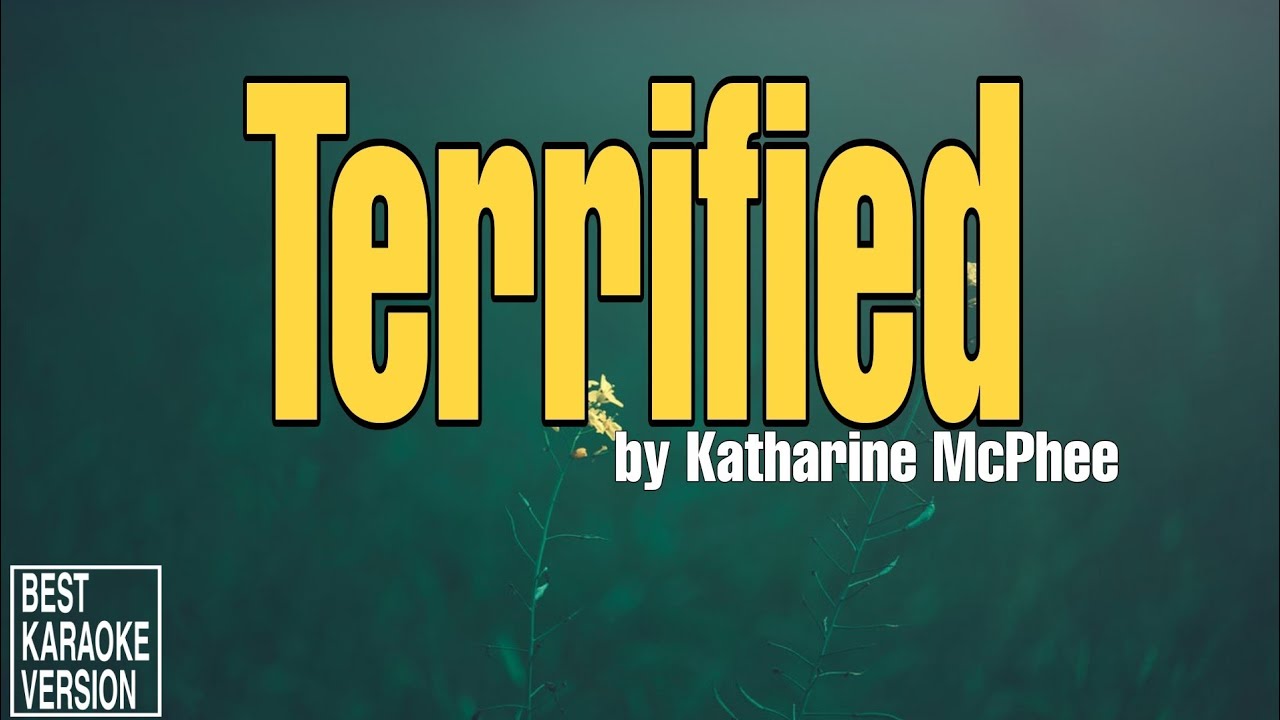 Terrified by Katharine McPhee - BEST KARAOKE VERSION