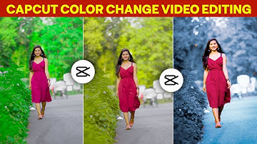 Video Colour Grading In Capcut | Background Colour Change Video Editing In Capcut