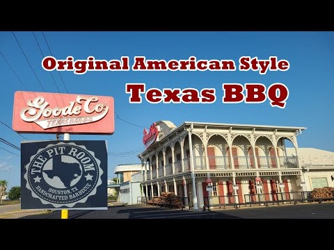   Texas BBQ Brisket 줄 서는 맛집 미국 현지인이 추천한 오리지널 미국 스타일 The PlT Room Goode BBQ Houston Texas USA