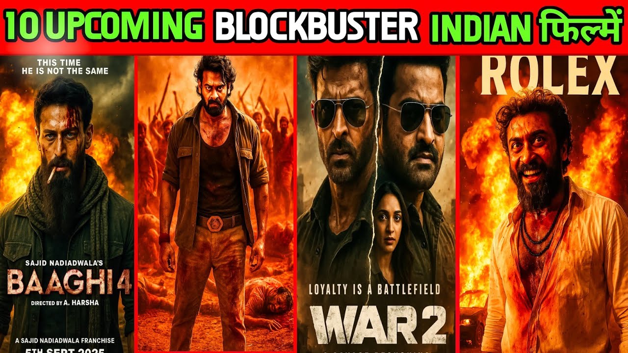 Top 10 Most Dangerous Upcoming Indian Action Movies | Pan-India ...