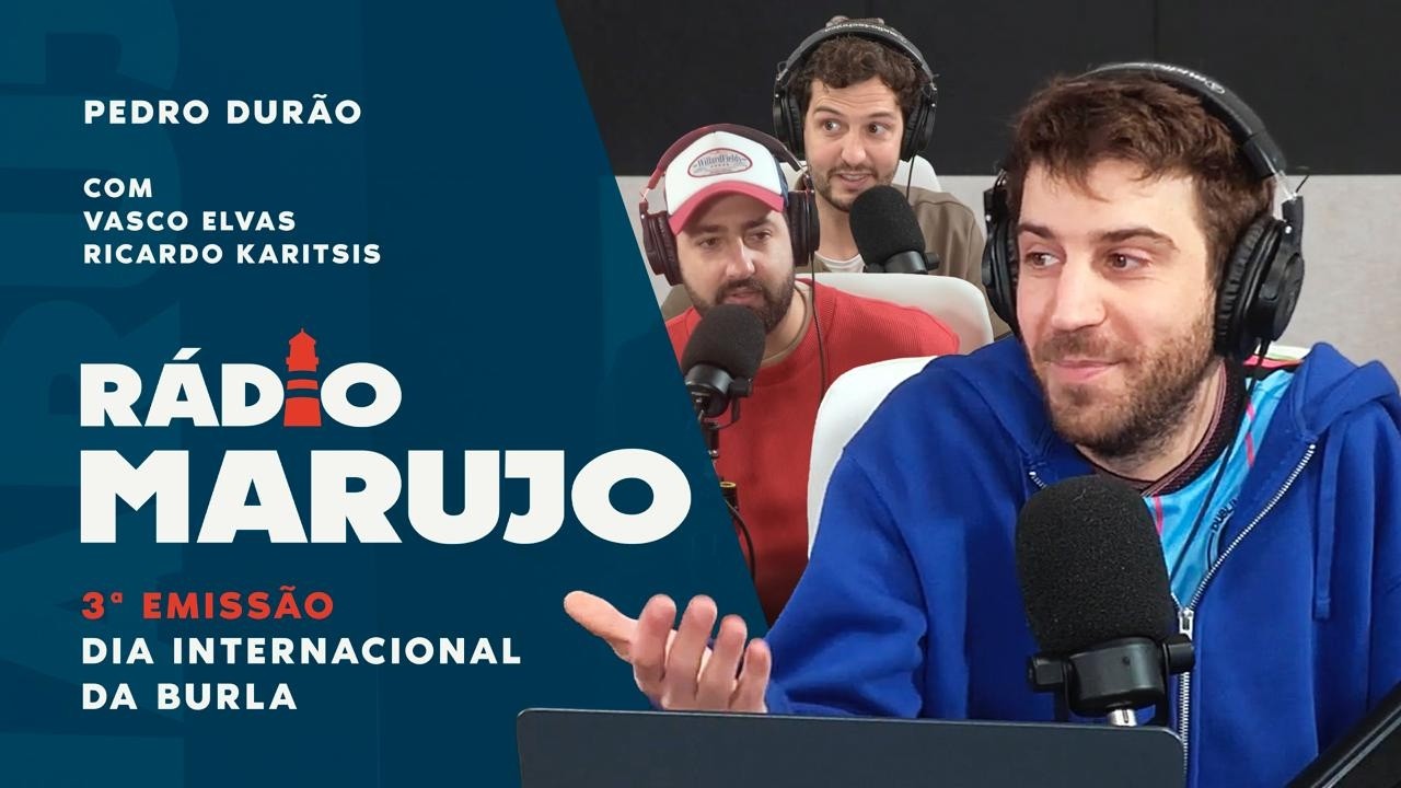 RÁDIO MARUJO- Dia da burla com Vasco Elvas e Ricardo Karitsis