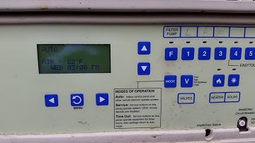 How to turn on the heater with a Pentair EasyTouch