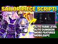 [🌊Sea 2 Update🥚] Sailor Piece Script | SolixHub | NO KEY | Auto Farm, Auto Dungeon, Summon, &amp; More