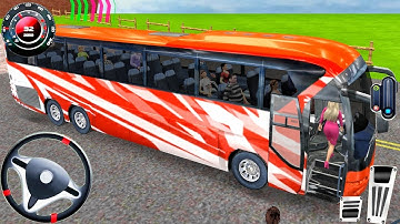 EXTREME Bus Simulator 2025 - Offroad Adventure Bus Driving Game - Bus Game Android Gameplay