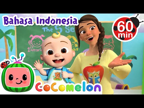 Belajar Panca Indra di Sekolah! | CoComelon Bahasa Indonesia - Lagu Anak Anak | Nursery Rhymes