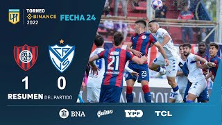 #TorneoBinance | Fecha 24 | resumen de San Lorenzo - Vélez